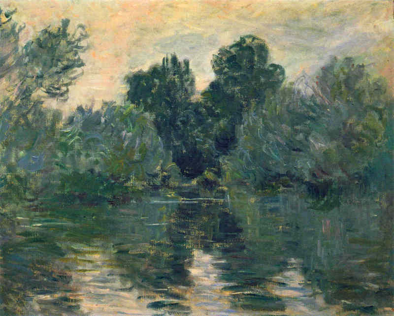 Monet Oil Paintings The Arm of the Seine 1878