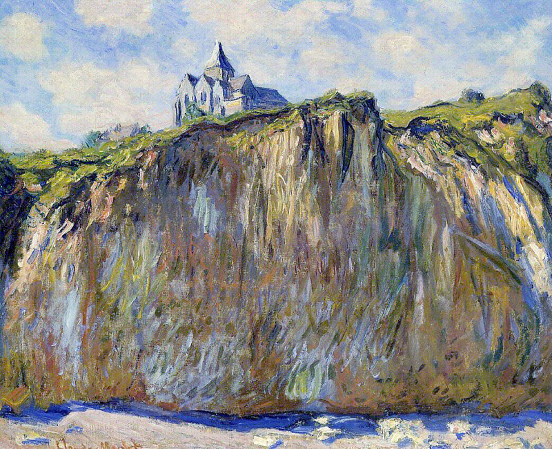 Monet Oil Paintings The Church at Varengeville 2 1882