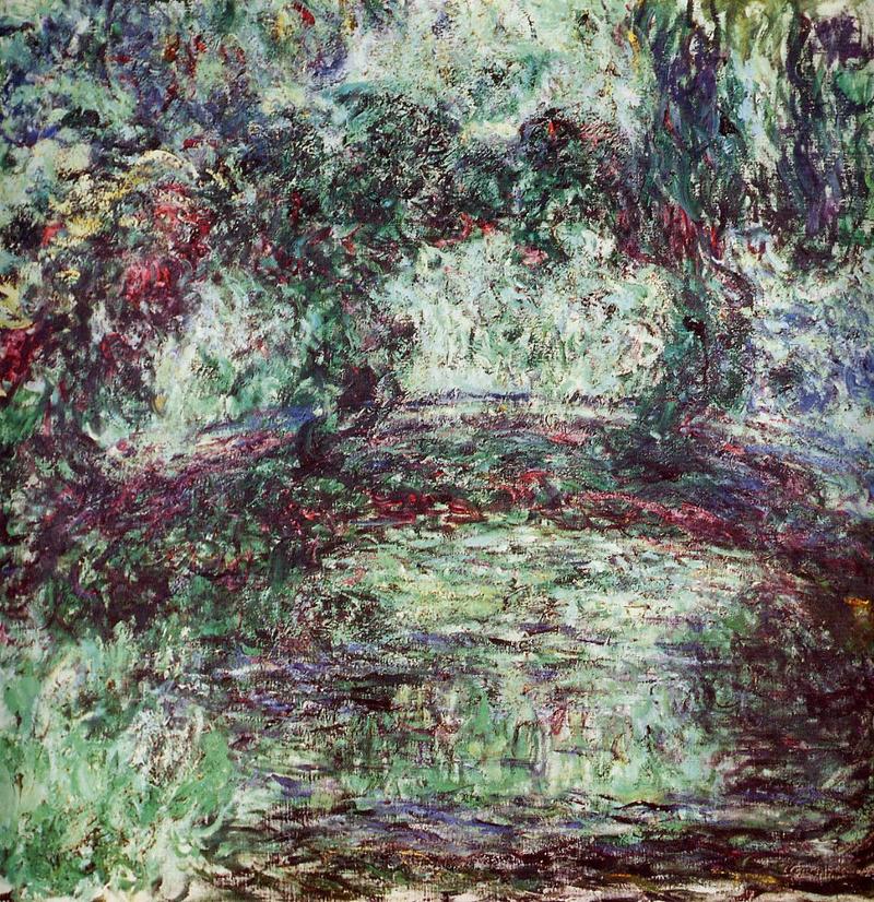 Cloude Monet Oil Paintings The Japanese Bridge 2 1924