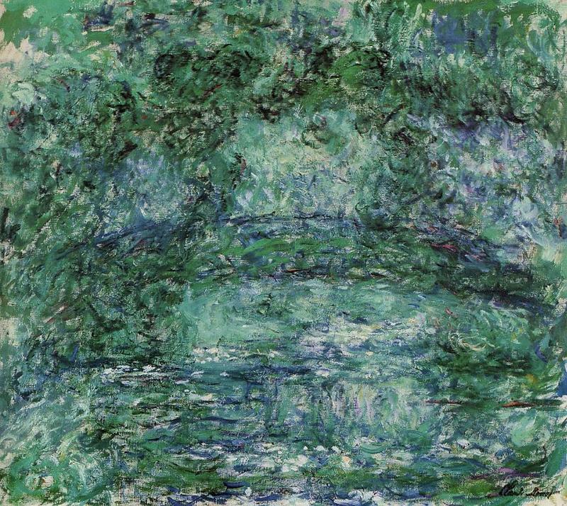 Cloude Monet Paintings The Japanese Bridge 7 1924