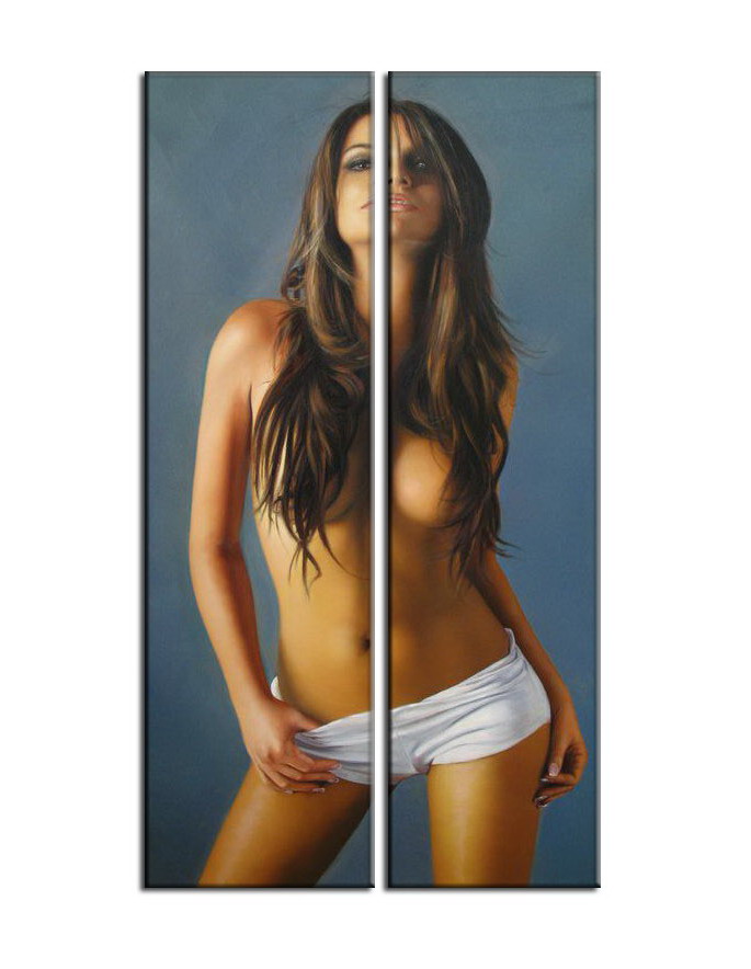 Nude girl oil painting nude007