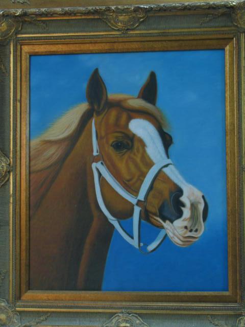 Dafen Oil Painting on canvas -horse041