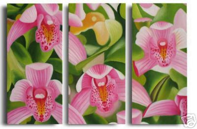 Dafen Oil Painting on canvas the flower painting -set557